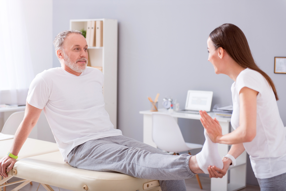 Here’s why going to a PT clinic is crucial to your ankle surgery recovery